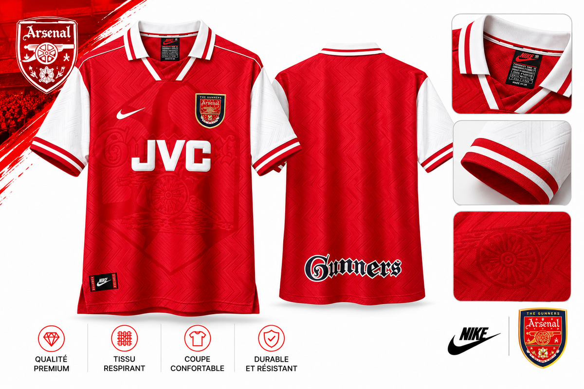 Arsenal domicile 1997-1998 — details