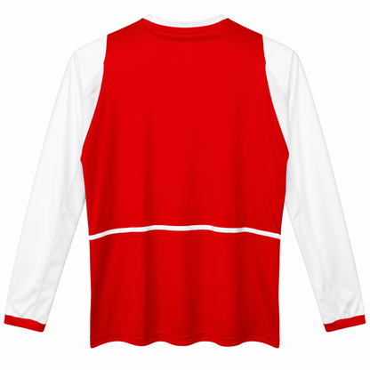 Arsenal 2002-2004 domicile rétro manches longues - dos