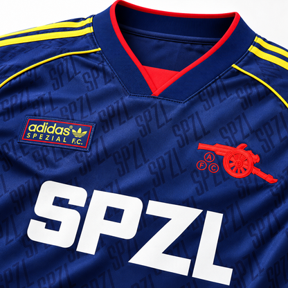 Arsenal Retro Casual Navy Blue 2026/27 – detail