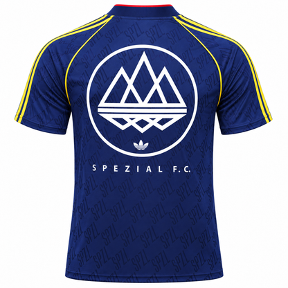 Arsenal Retro Casual Navy Blue 2026/27 – dos