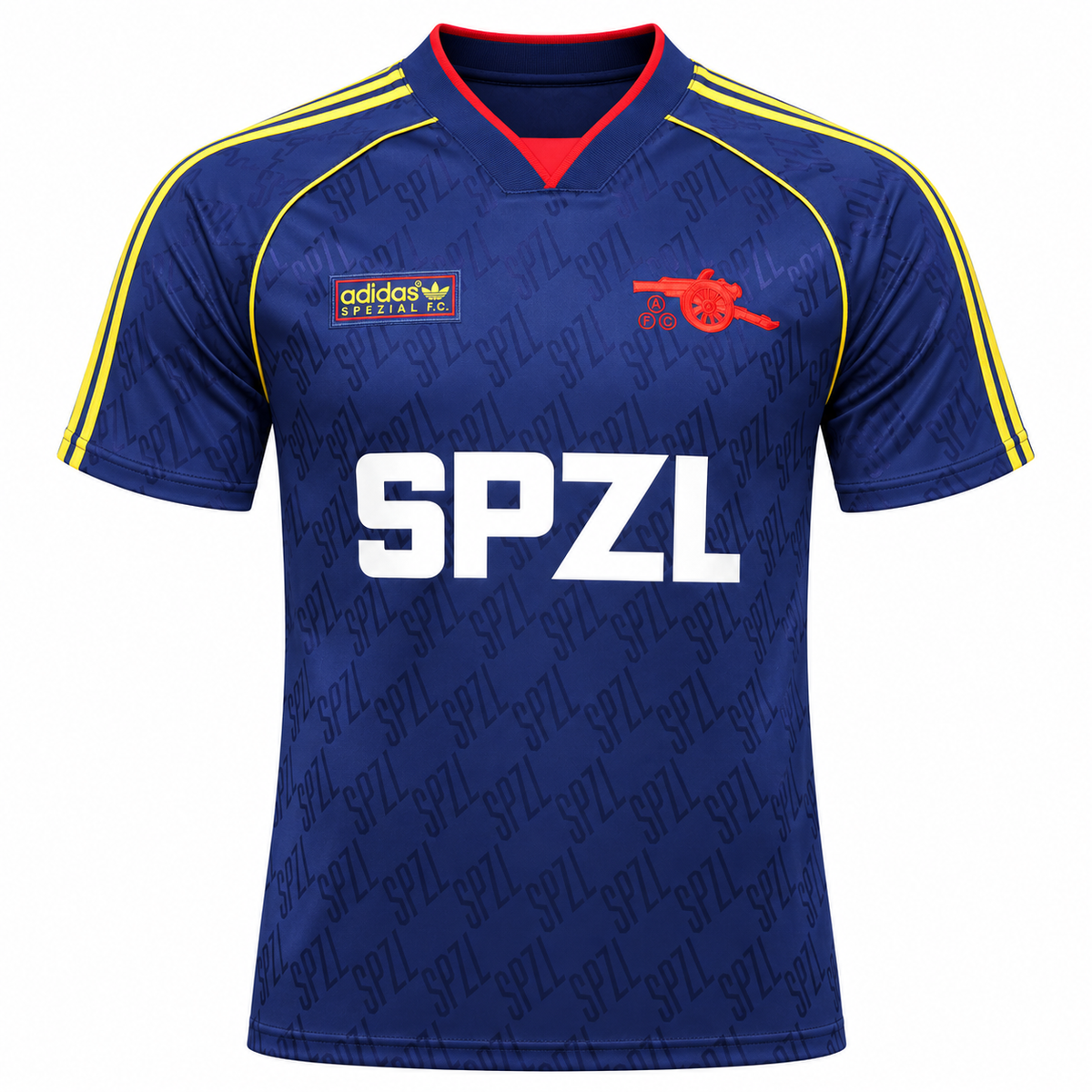 Arsenal Retro Casual Navy Blue 2026/27 – face