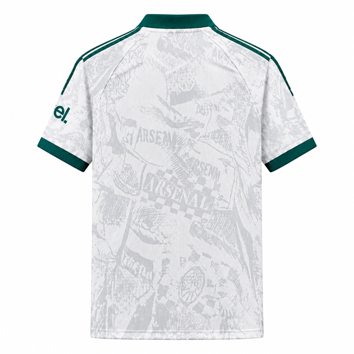 Maillot Arsenal édition spéciale 2027/28 dos fond blanc