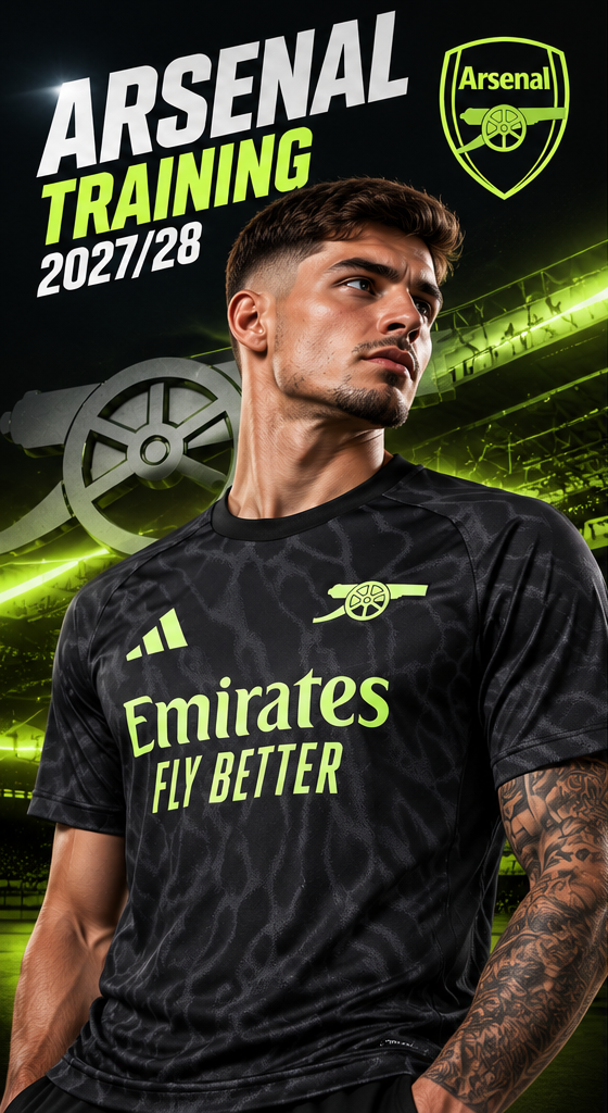 Arsenal training jersey 2027/28 - poster