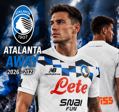 Atalanta Bergame extérieur 2026-2027 – affiche