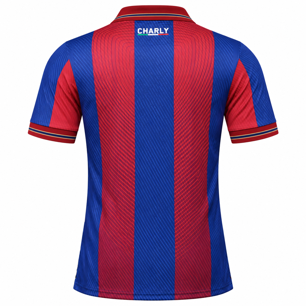 Maillot Atlante FC domicile 2026-2027 rouge et bleu – Vue de dos