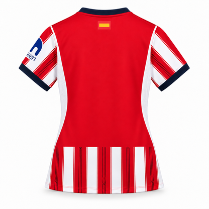 Maillot Atlético Madrid domicile femme 2026-2027 — dos sur fond blanc