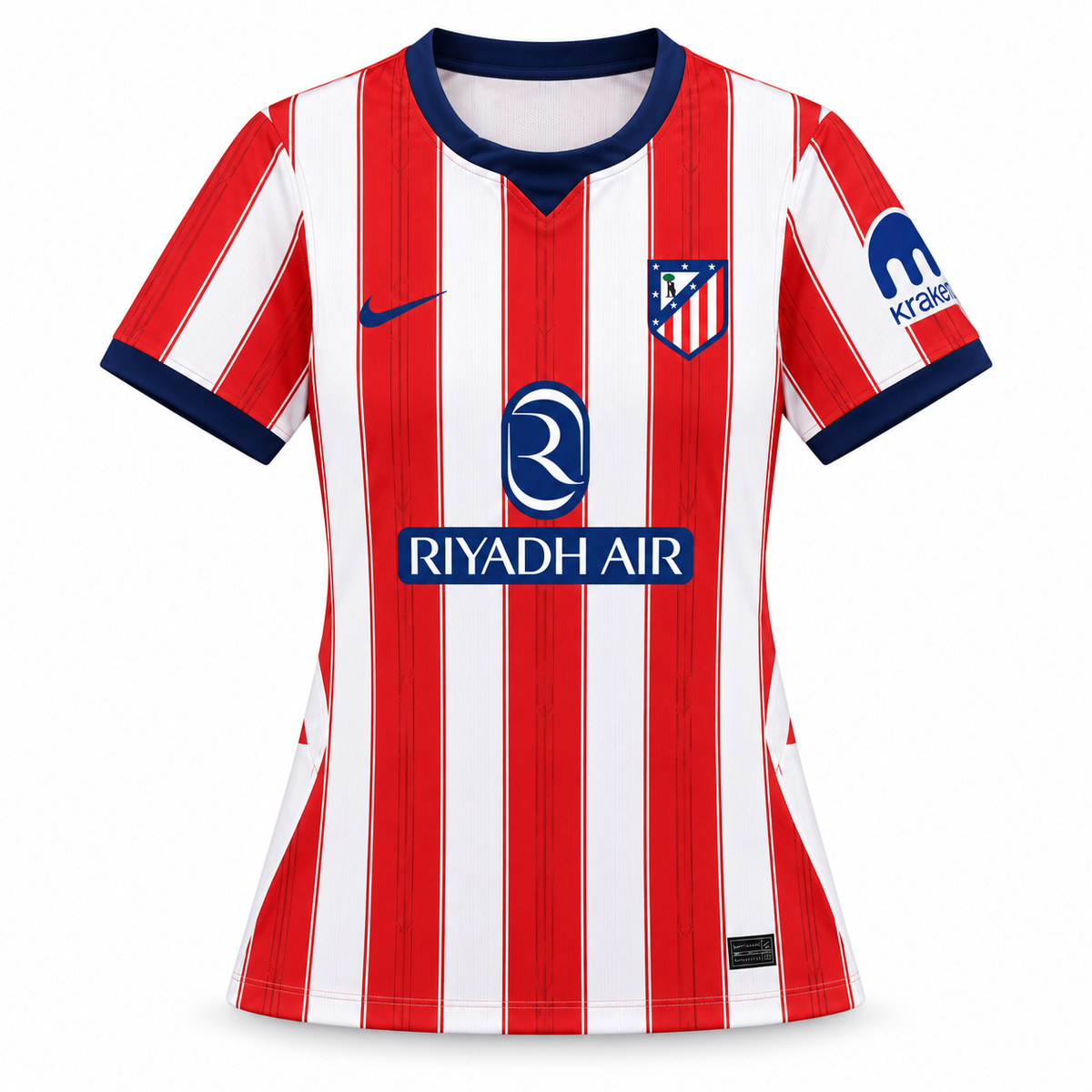 Maillot Atlético Madrid domicile femme 2026-2027 — face sur fond blanc