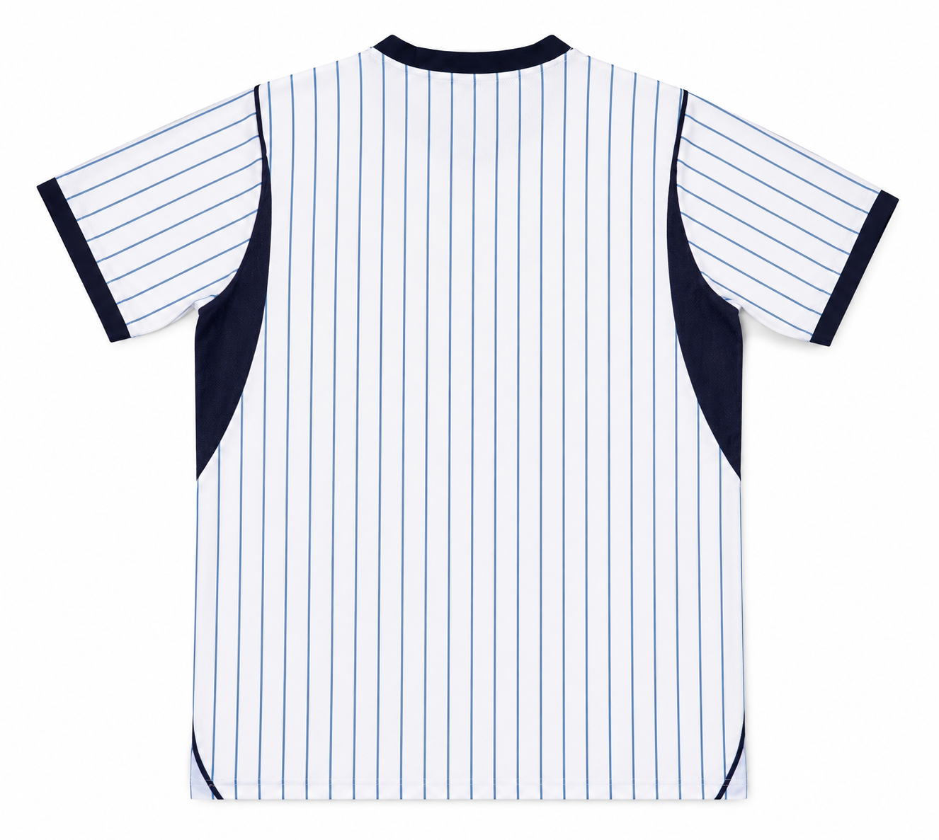 Maillot Extérieur Inter Milan 2026-2027 Blanc à Fines Rayures Bleues