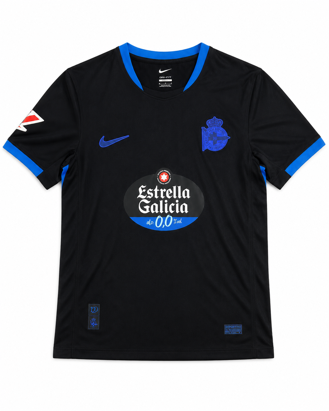 Maillot Deportivo La Corogne Extérieur 2026-2027 Noir Bleu – Jersey Football RC Deportivo Away
