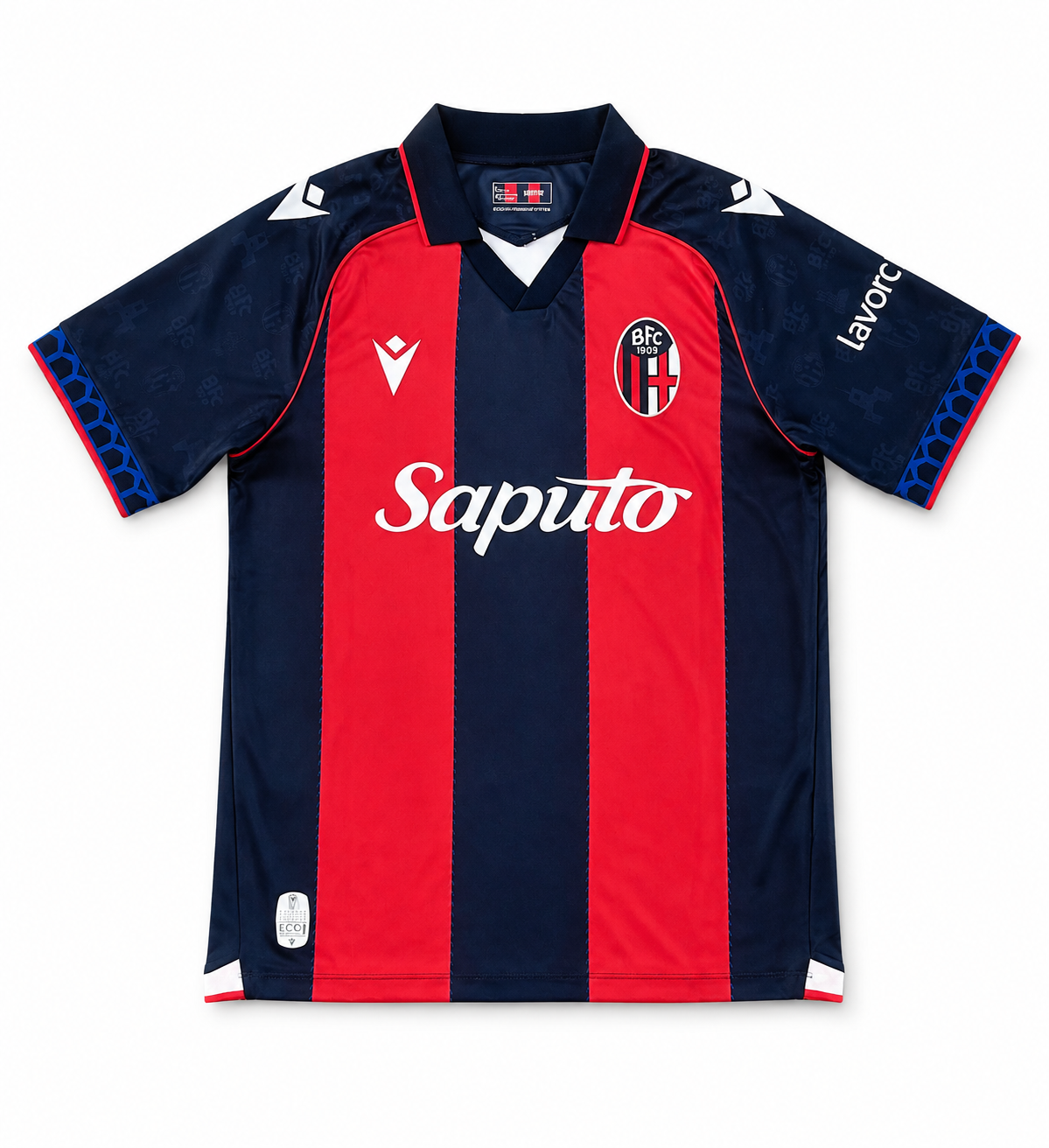 Maillot Domicile Bologne FC 2026-2027 Rouge & Bleu Marine