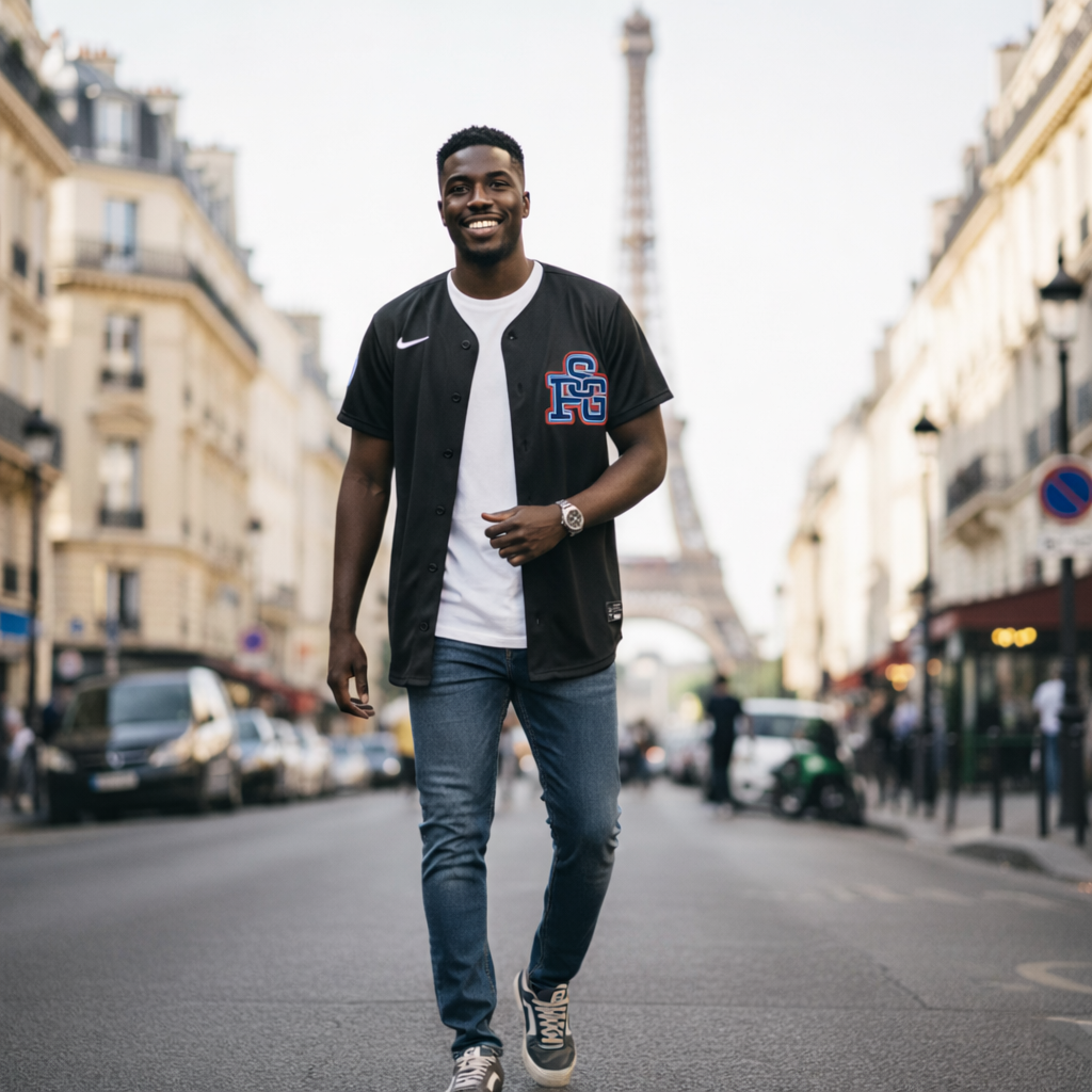 Haut baseball PSG x MLB limited 2025-2026