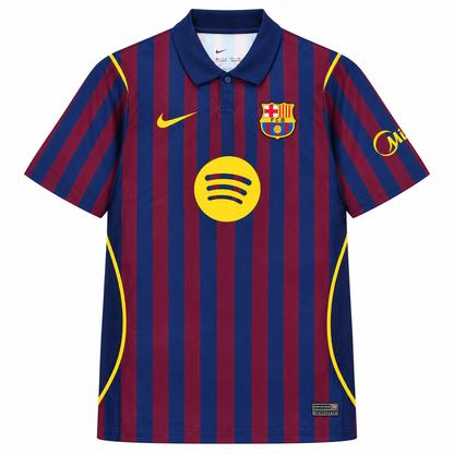 Barcelone domicile 2027-2028 face fond blanc