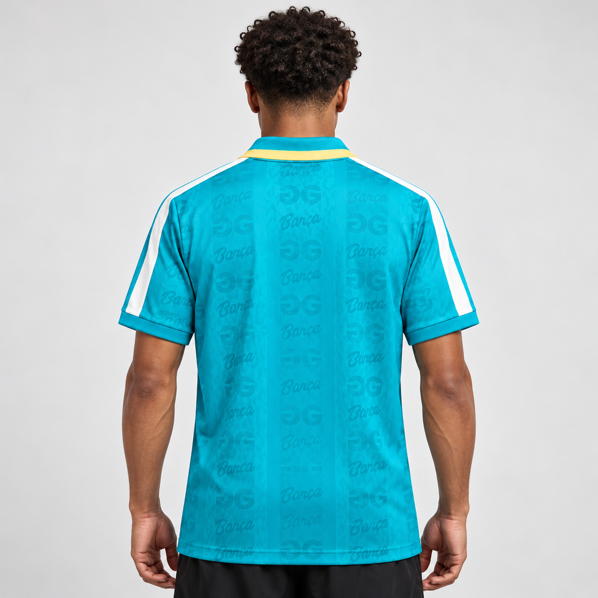 FC Barcelone x Golf Wang El Clásico 2026/27 bleu turquoise – dos