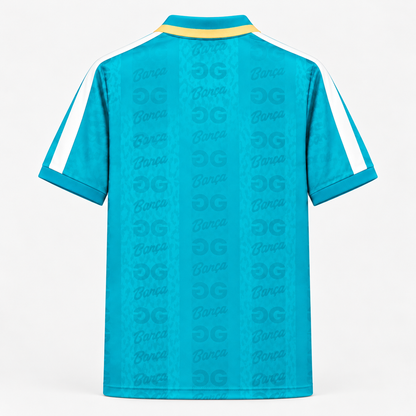 FC Barcelone x Golf Wang El Clásico 2026/27 bleu turquoise – mannequin-dos