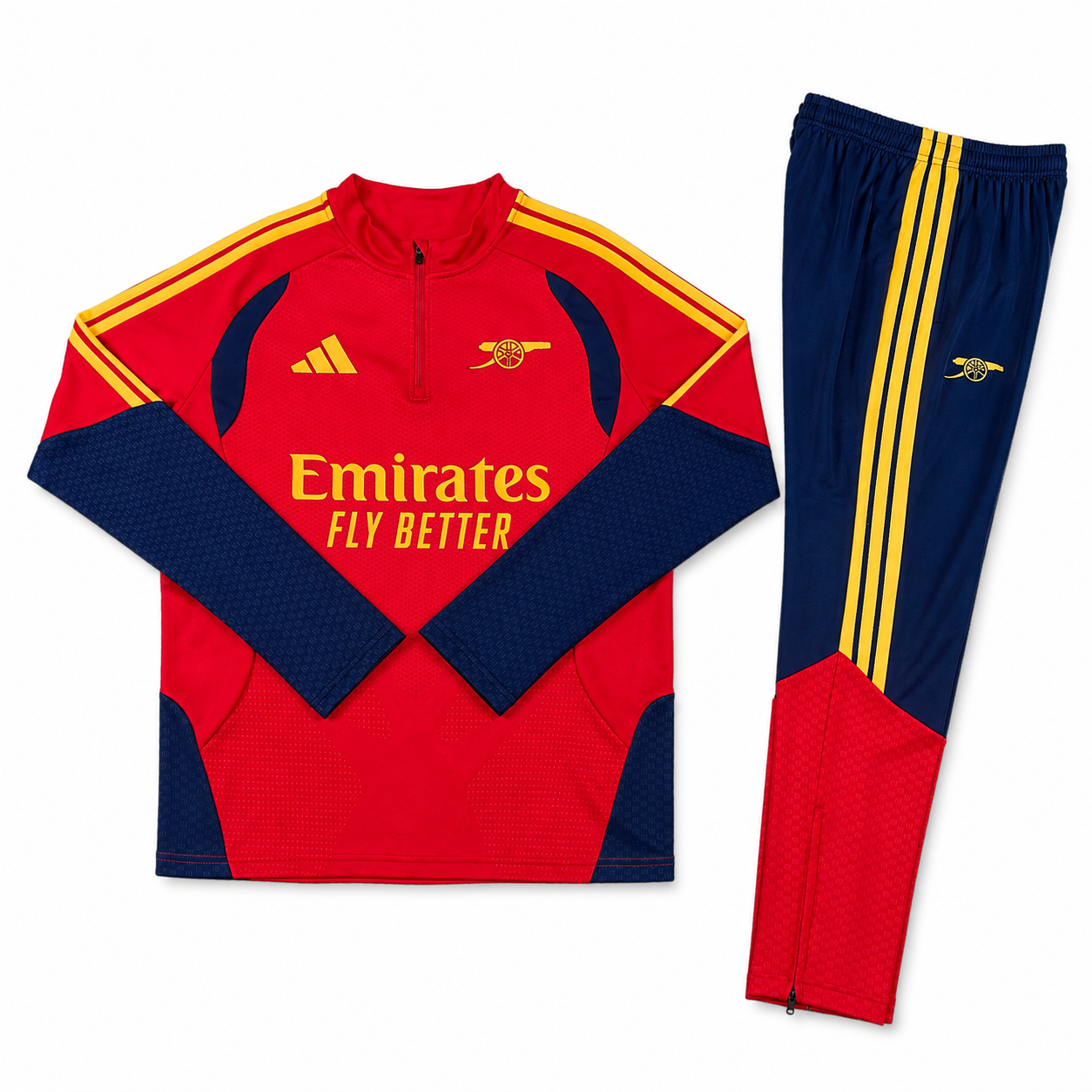 Survêtement Arsenal Rouge & Bleu Marine 2026-2027 – Ensemble Football Homme