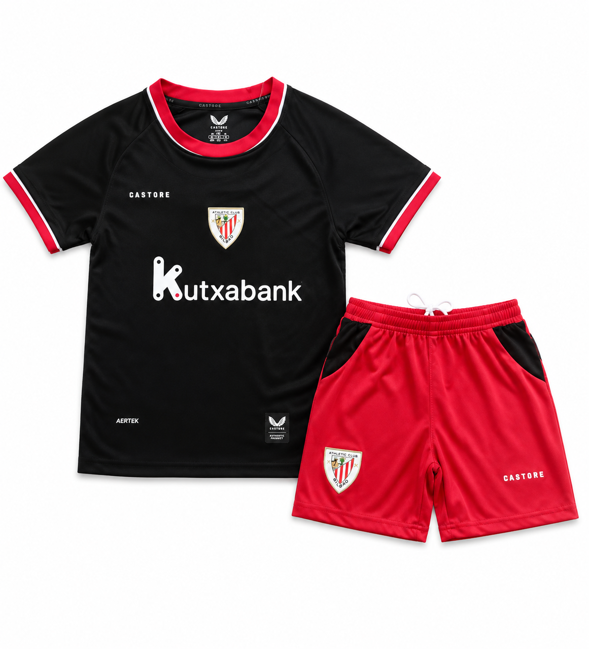 Maillot Athletic Club Bilbao 2026-2027 Extérieur | Jersey Football Homme et Enfant Castore