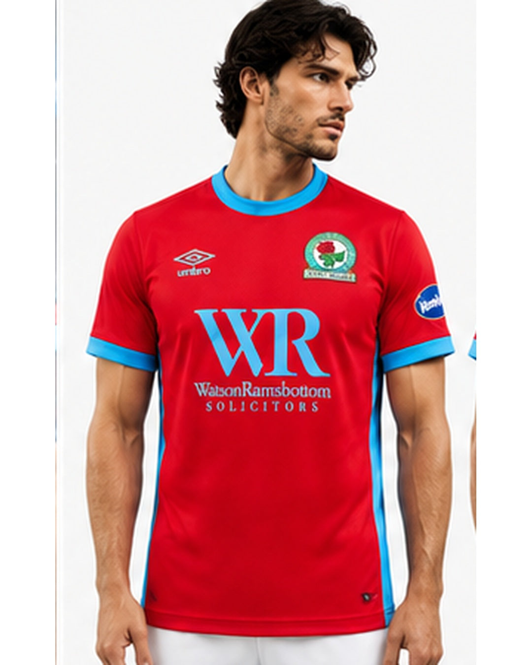 Mannequin masculin portant le maillot extérieur Blackburn Rovers 2026-2027