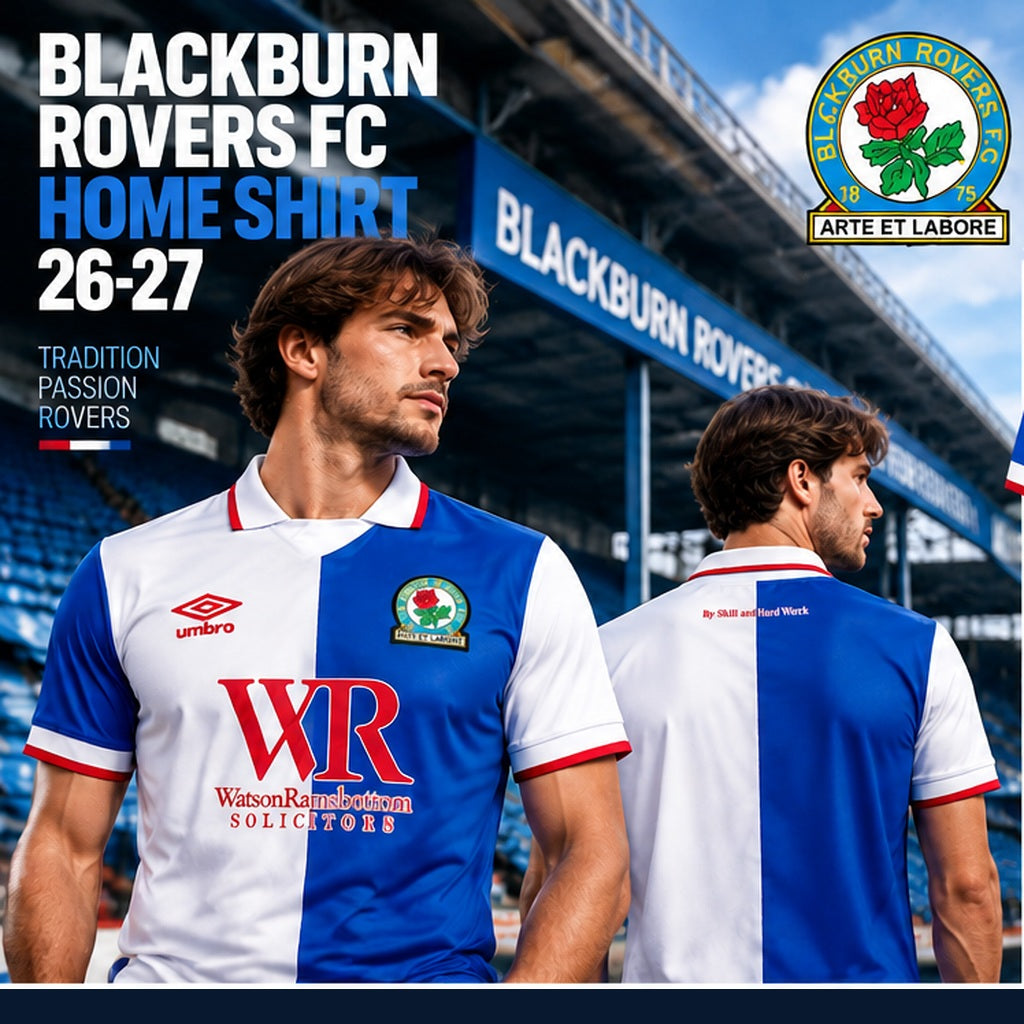 Affiche premium Blackburn Rovers domicile 2026-2027