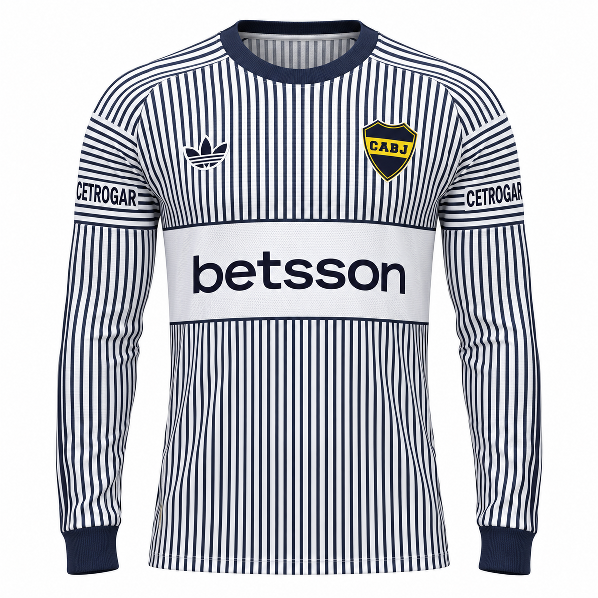 Maillot Boca Juniors extérieur 2026-2027 version joueur manches longues – front