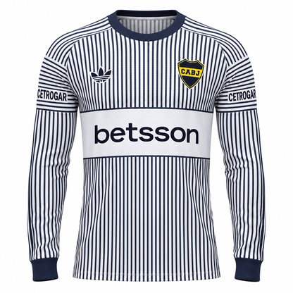 Maillot Boca Juniors extérieur 2026-2027 version joueur manches longues – front