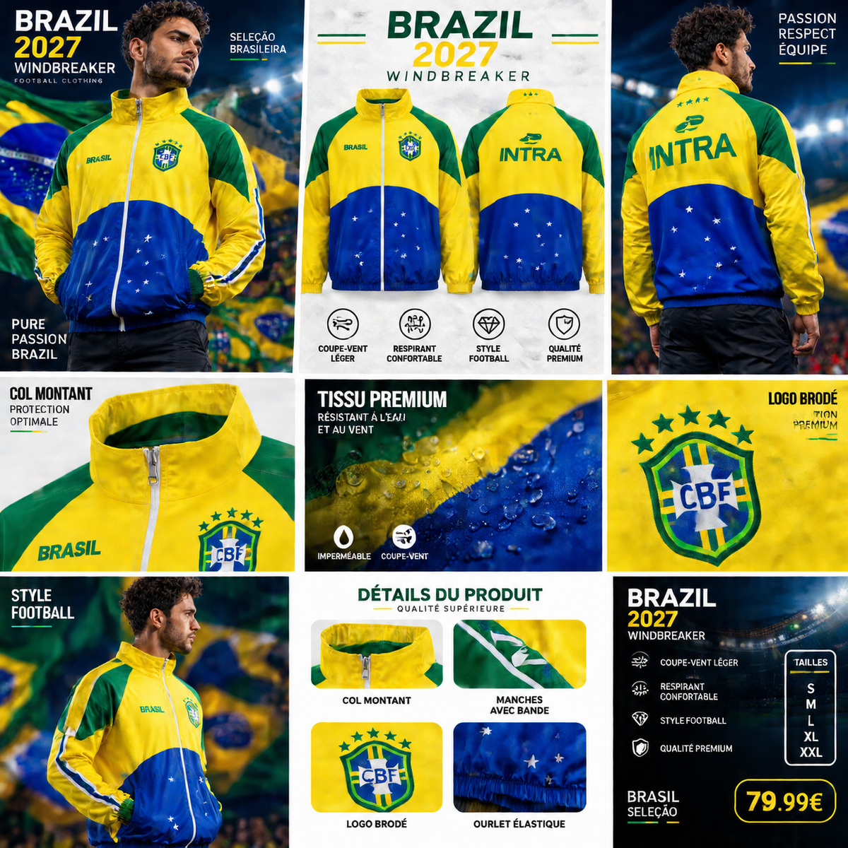 Brazil 2027 Windbreaker details