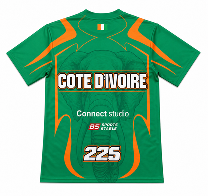 Maillot Côte d’Ivoire 225  Homme – Édition Éléphant