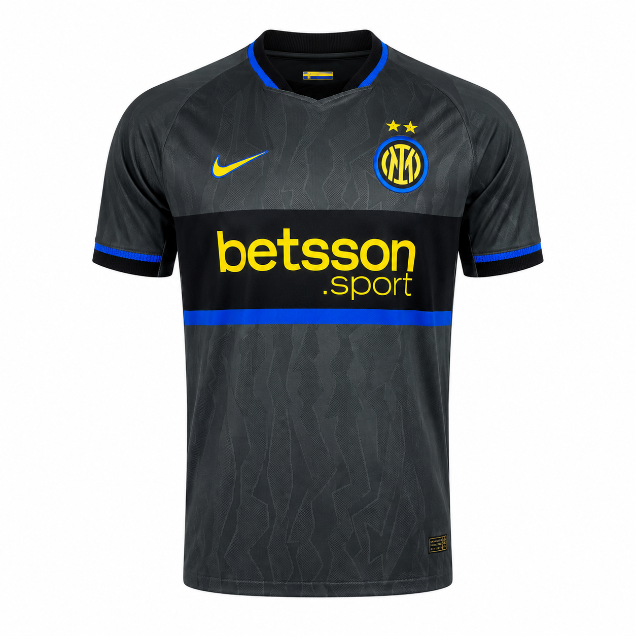 Maillot Third Inter Milan 2026-2027 Gris Anthracite Bleu & Jaune