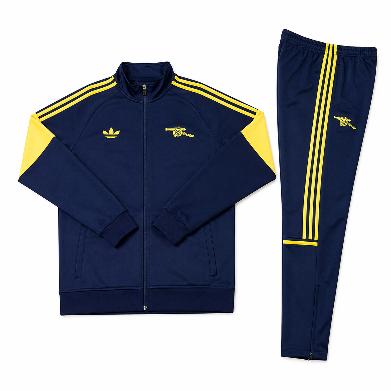 Survêtement Arsenal Bleu & Jaune 2026-2027 – Ensemble Football Homme