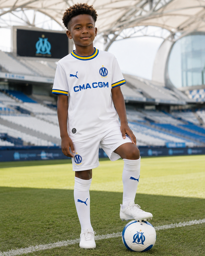 Maillot Olympique de Marseille OM Domicile / Home 2026/2027 Blanc Puma