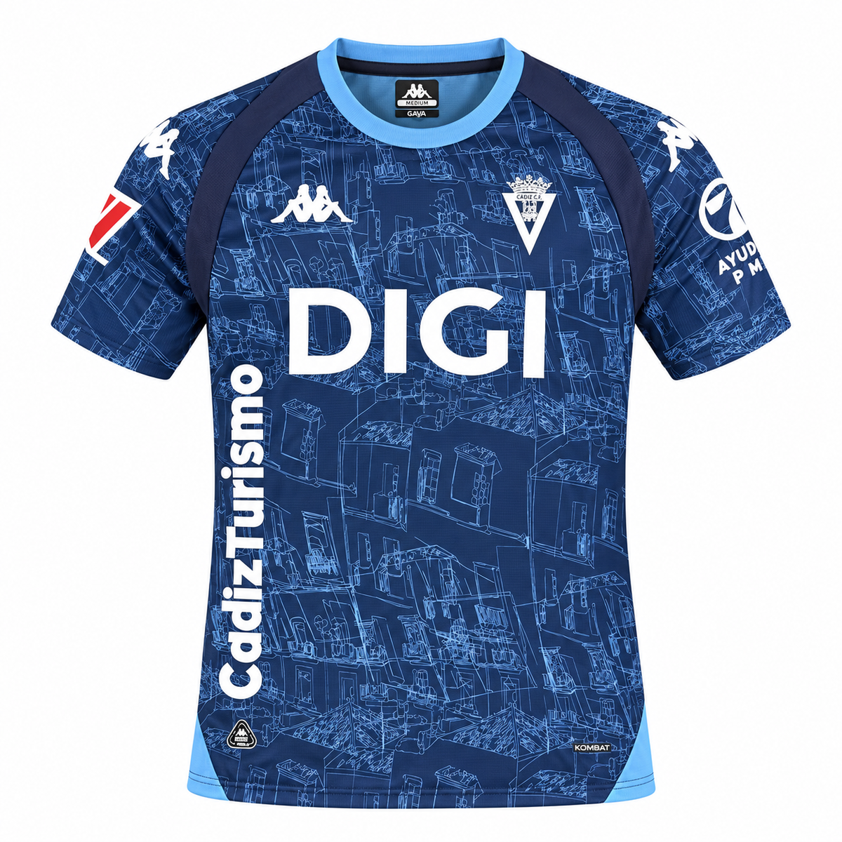 Maillot Cádiz CF extérieur 2026-2027 – front