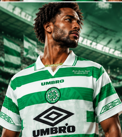 Mannequin homme portant le maillot Celtic FC 1998