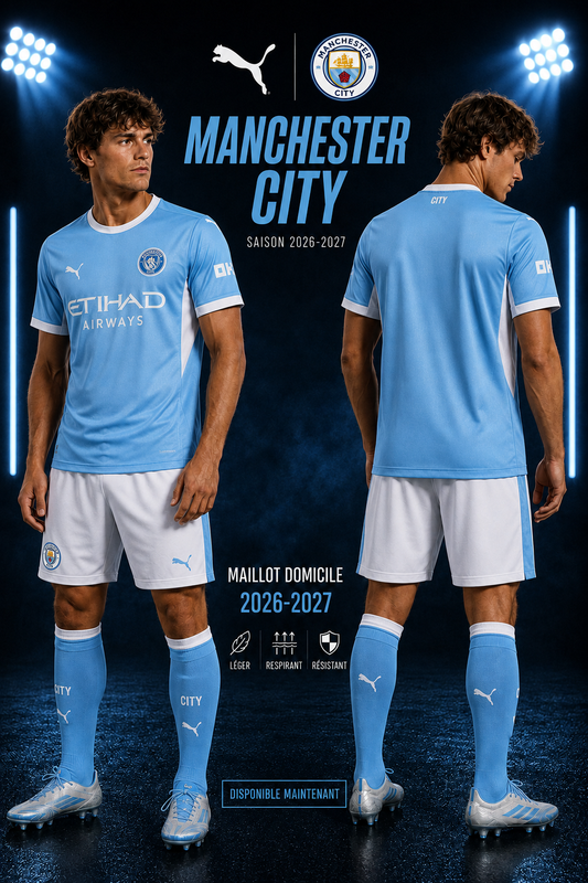 Maillot Domicile Manchester City 2026-2027