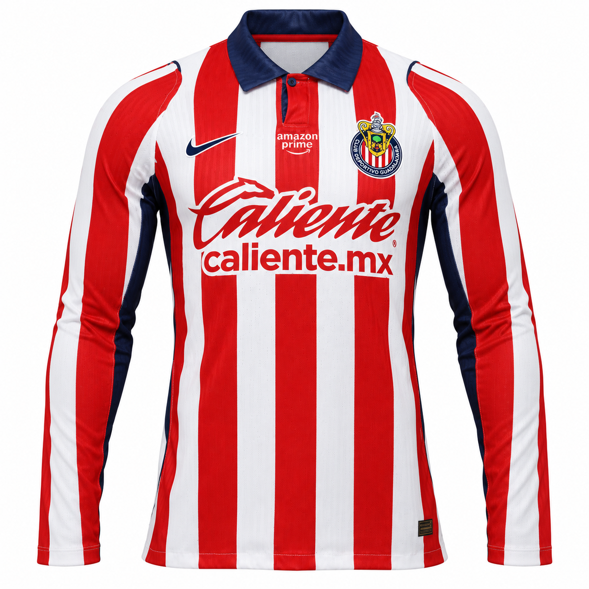 Maillot Chivas domicile 2026-2027 manches longues – vue de face