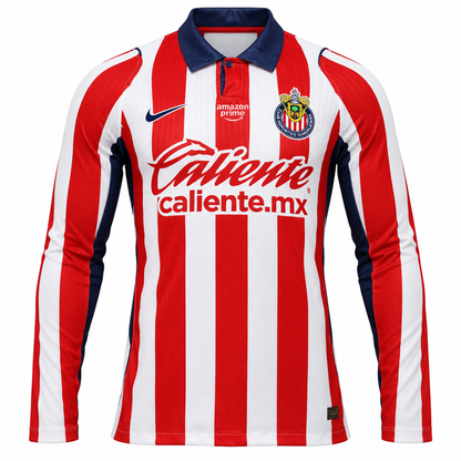Maillot Chivas domicile 2026-2027 manches longues – vue de face