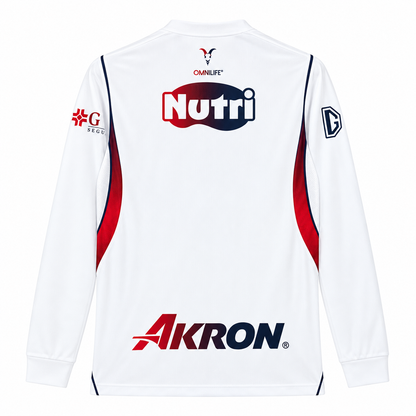 Maillot Chivas extérieur 2026-2027 manches longues blanc – vue de dos