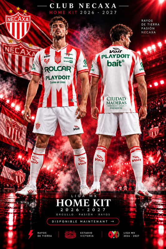 Club Necaxa Home Kit 2026 2027