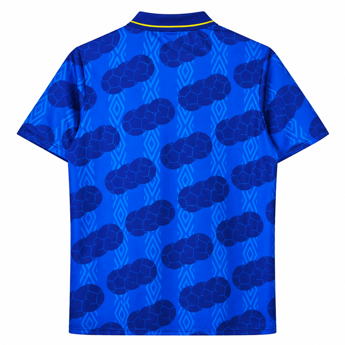 Colombie maillot extérieur rétro bleu 1994 dos