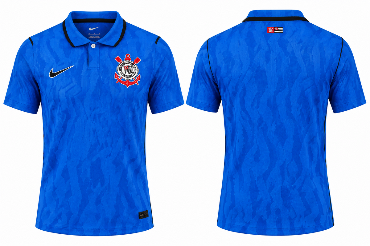 Maillot Corinthians Third 2026 2027 face et dos