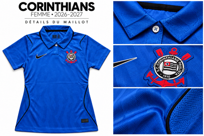 Maillot Corinthians third femme 2026-2027 — détails du maillot