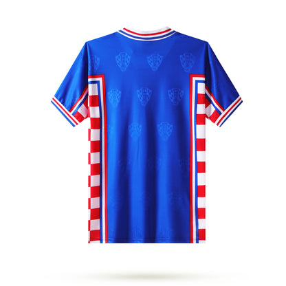 Dos du maillot rétro Croatie 1998 extérieur
