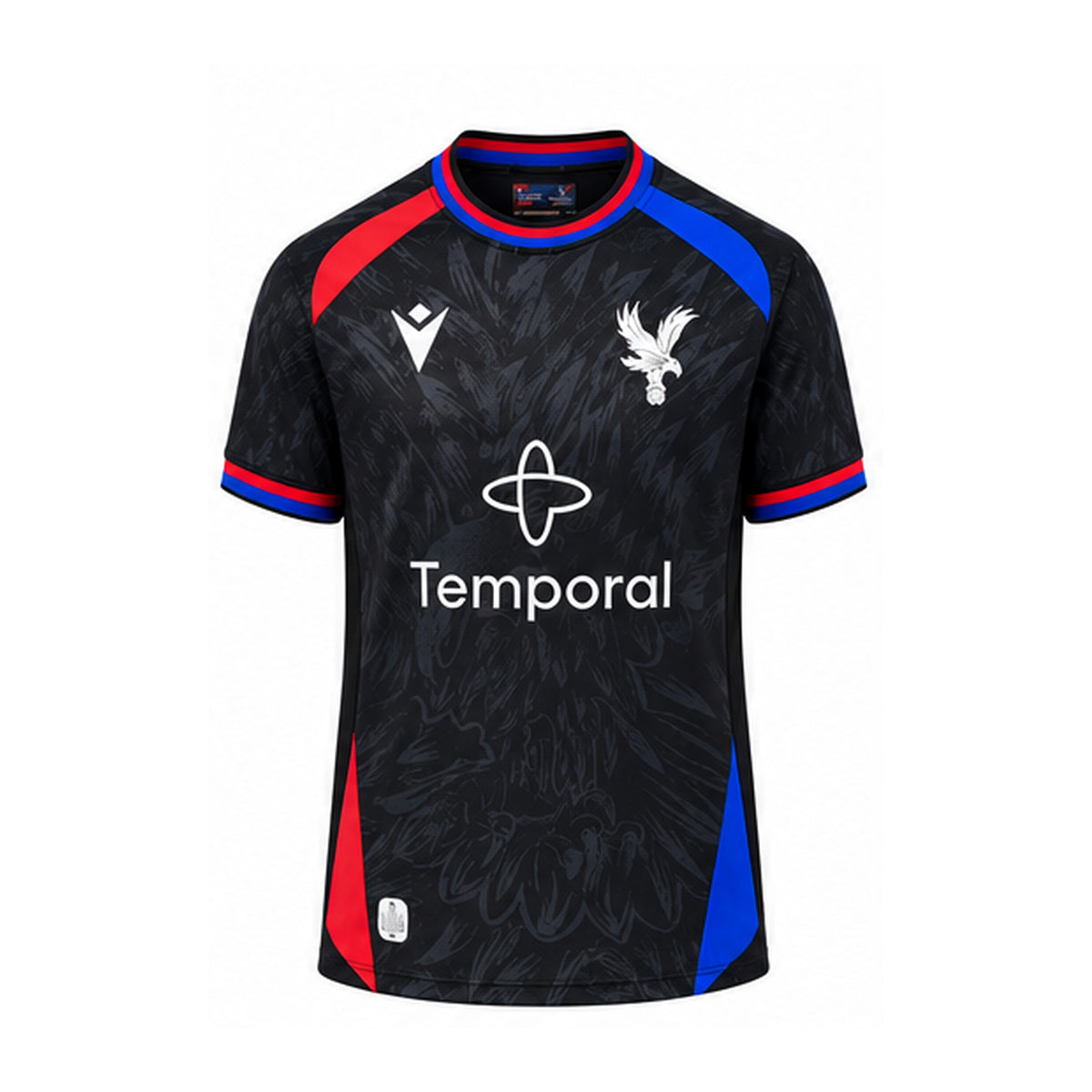 Maillot Crystal Palace Third 2026-2027 face sur fond blanc