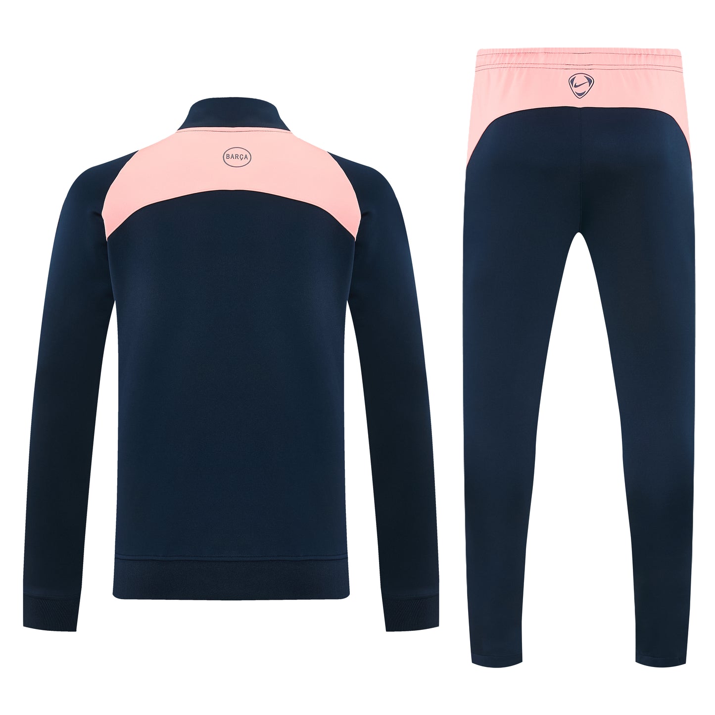Ensemble Survêtement FC Barcelone Bleu marine -rose Homme 2026/2027 – Training Suit Barça