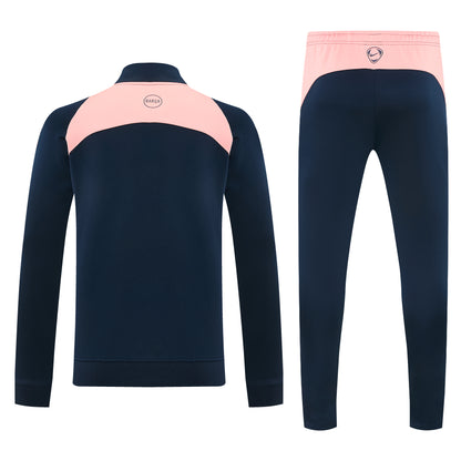 Ensemble Survêtement FC Barcelone Bleu marine -rose Homme 2026/2027 – Training Suit Barça