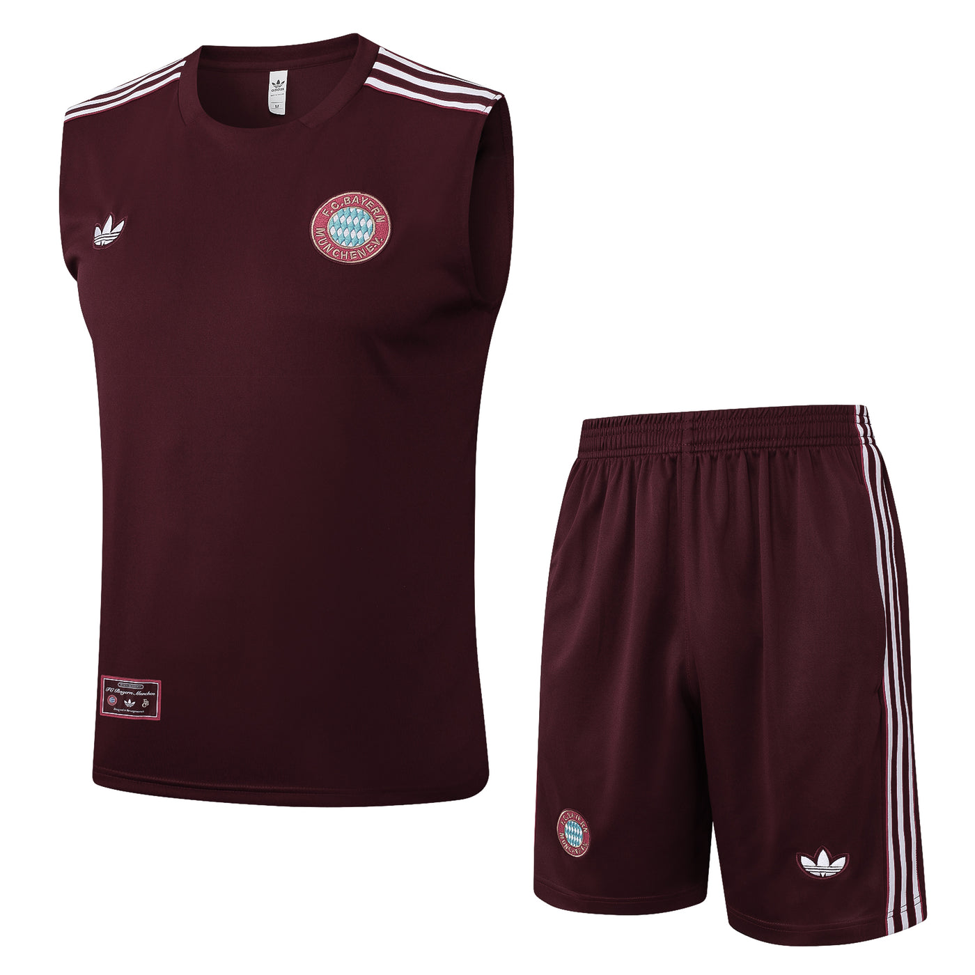 Ensemble bordeaux débardeur + short  Bayern Munich 2025-2026