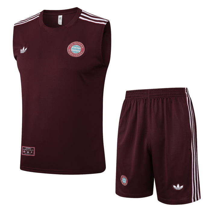 Ensemble bordeaux débardeur + short  Bayern Munich 2025-2026