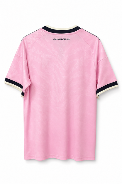 Maillot Extérieur Juventus Turin 2026-2027 Rose & Bleu Marine