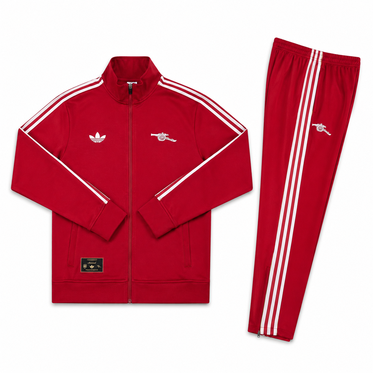 Survêtement Arsenal Rouge & Blanc 2026-2027 – Ensemble Football Homme