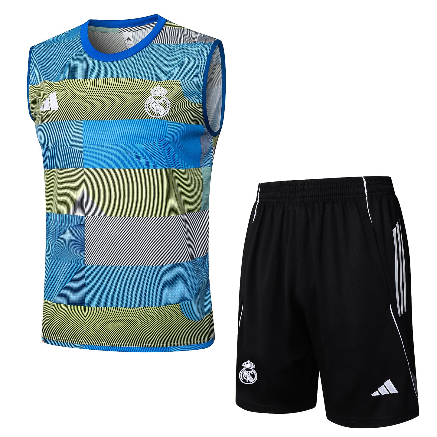 Ensemble débardeur + short camouflage Real Madrid 2025-2026