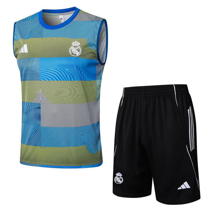 Ensemble débardeur + short camouflage Real Madrid 2025-2026