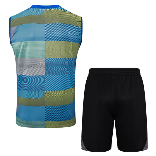Ensemble débardeur + short camouflage Real Madrid 2025-2026